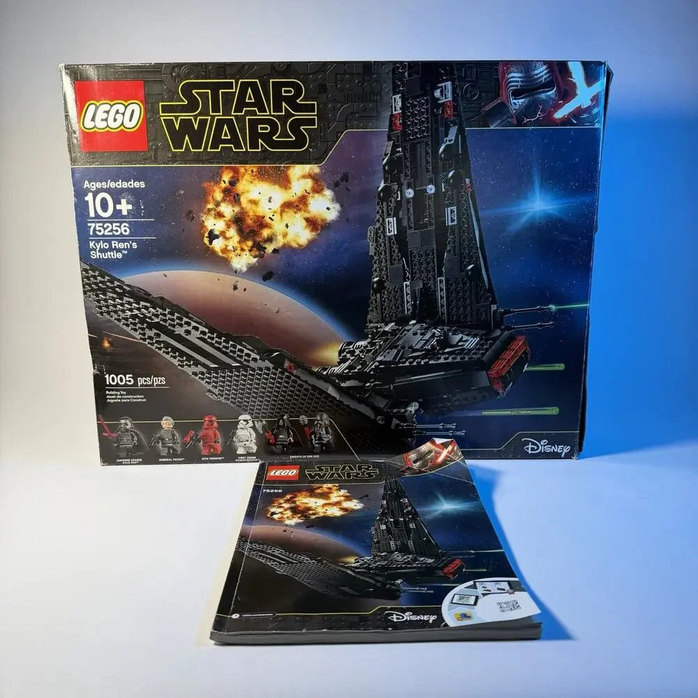 Kylo Ren Shuttle Lego 75256. Lovingly Kept. Book And Box.